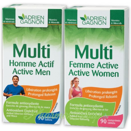 Multihomme 30 Comprimés