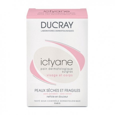 Ducray ictyane pain dermatologique surgras 200 gr