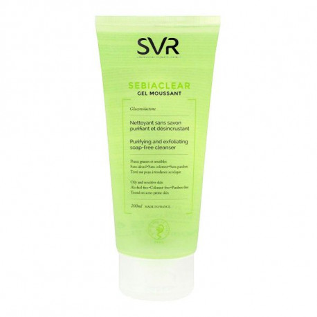Svr sebiaclear gel moussant 200 ML