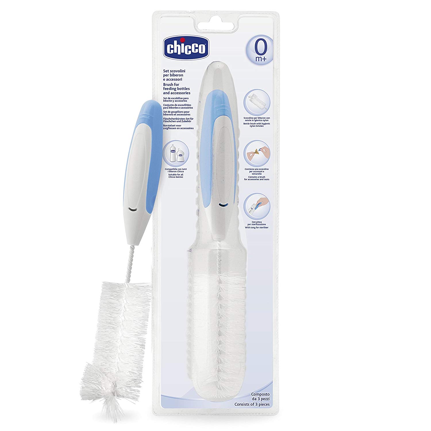 Chicco set de goupillon 3en1 Pas d'unité
