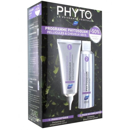 Phyto duo phytosquam cheveux secs 1 Kit