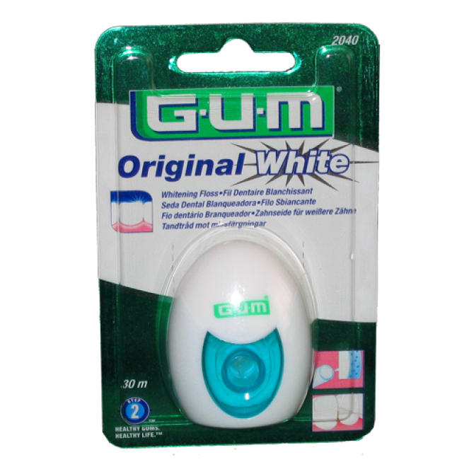 Gum 2040 original white fil dentaire blanchissant Pas d'unité