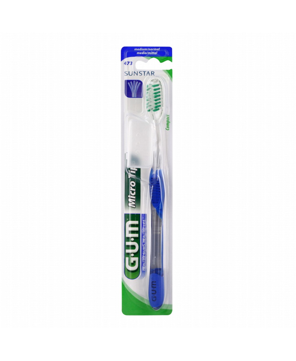 Gum brosse à dents micro tip medium 473 Pas d'unité