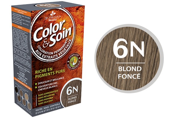 Color & soin coloration Blond Foncé 6n