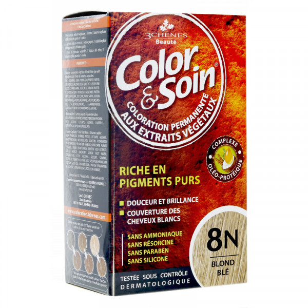 Color & soin coloration Blond Blé 8n