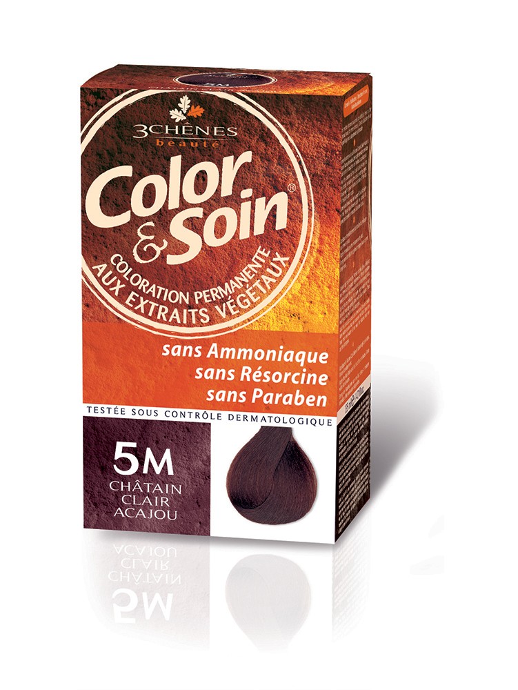 Color & soin coloration Châtain Clair Acajou 5m
