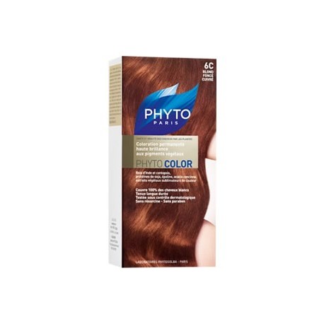 Phytocolor, couleur soin 6c Blond Fonce Cuivre