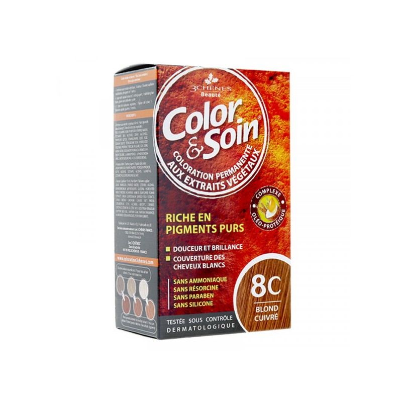 Color & soin coloration Blond Cuivre 8c