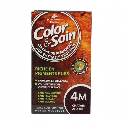 Color & soin coloration Châtain Acajou 4m