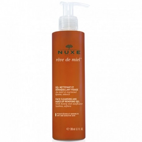 Nuxe rêve de miel gel lavant surgras visage et corps 400 ML