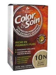 Color & soin coloration Blond Platine 10n