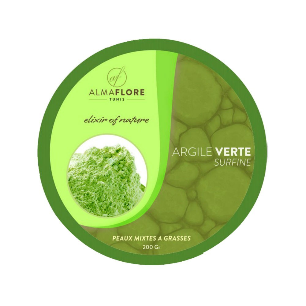 Almaflore argile verte surfine 200 gr