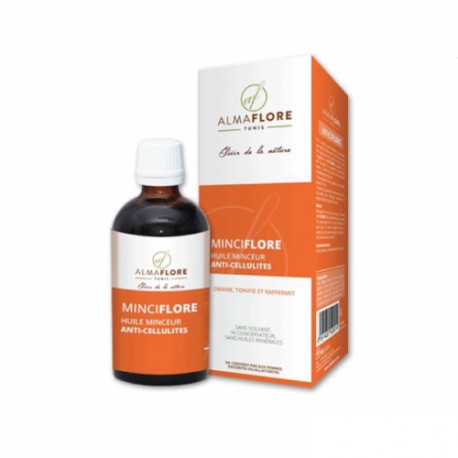 Almaflore huile de massage amincissante anti cellulite 100 ML