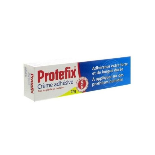 Protefix crème adhésive pour les prothèse dentaire 47 gr