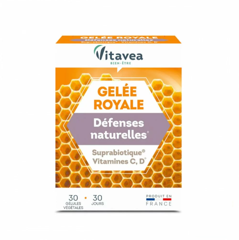 Vitarmonyl Gelée royale Défenses naturelles 30 Gélules