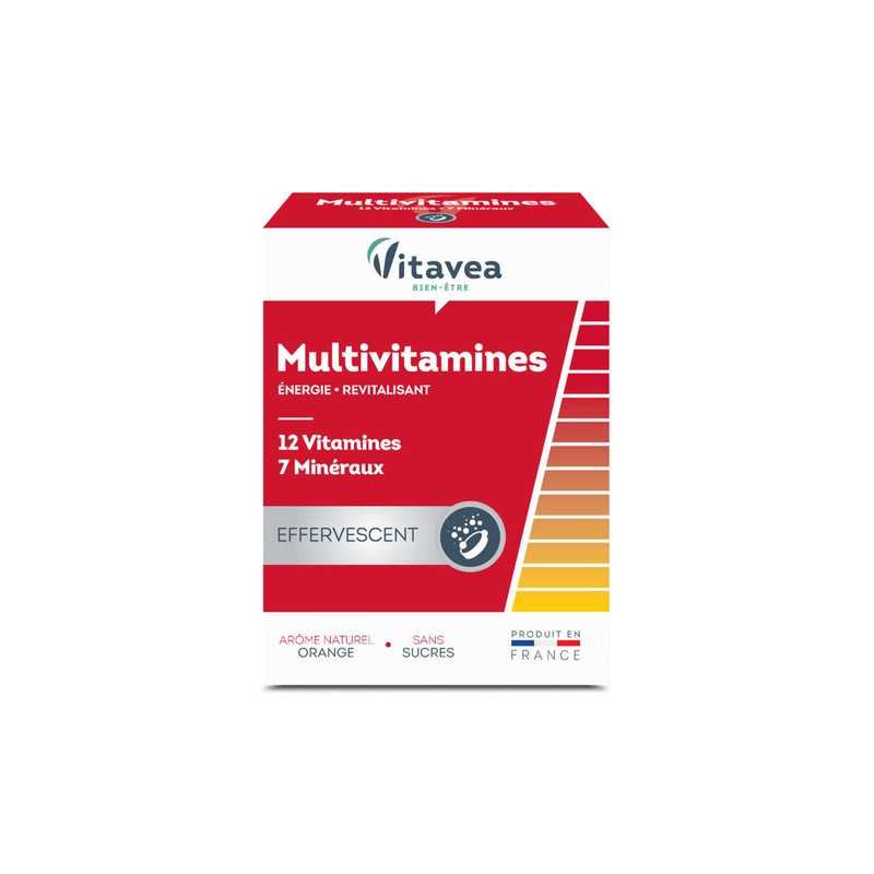 Vitavea Multivitamines - 12 vitamines + 7 oligo-éléments 24 Comprimés