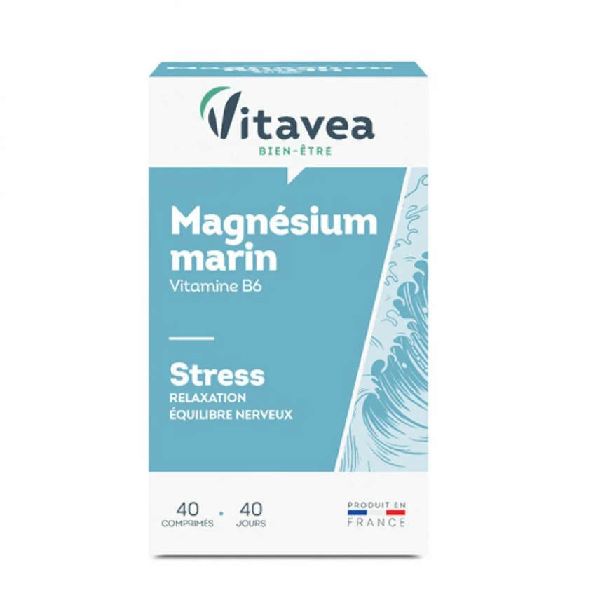 Vitarmonyl Magnésium marin  Vitamine B6 40 Comprimés