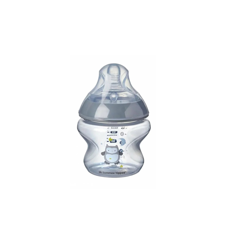 TOMMEE TIPPEE CLOSER TO NATURE BIBERON Hibou Gris 150 ML