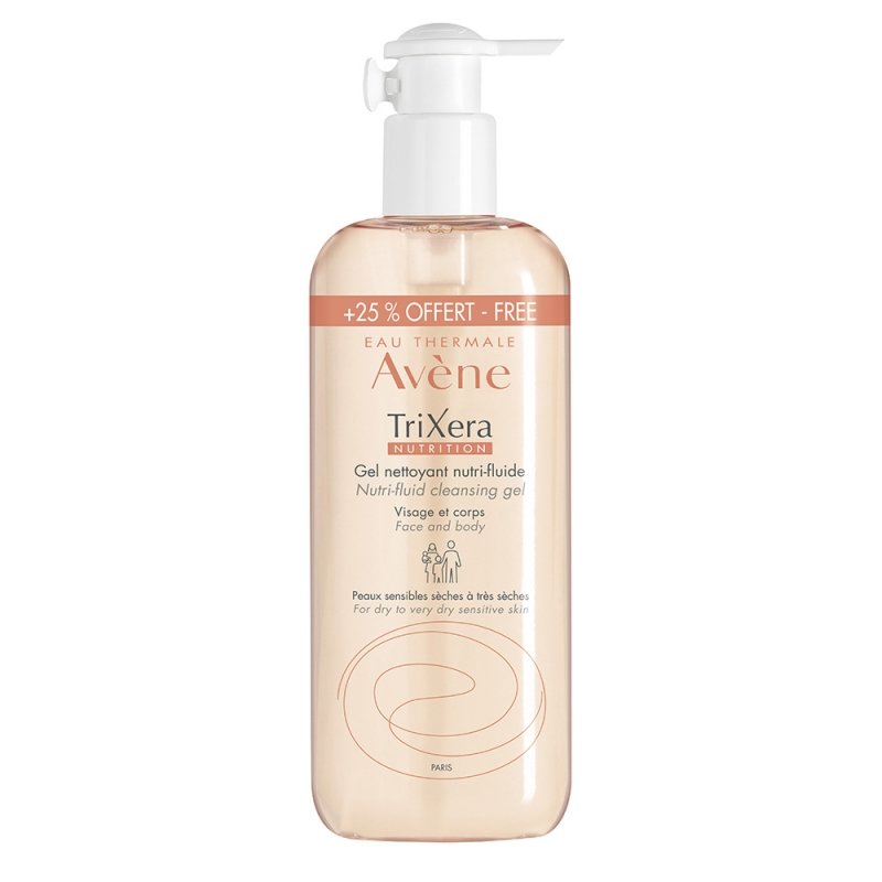 Avène trixéra nutrition nettoyant nutri-fluide 400 ML