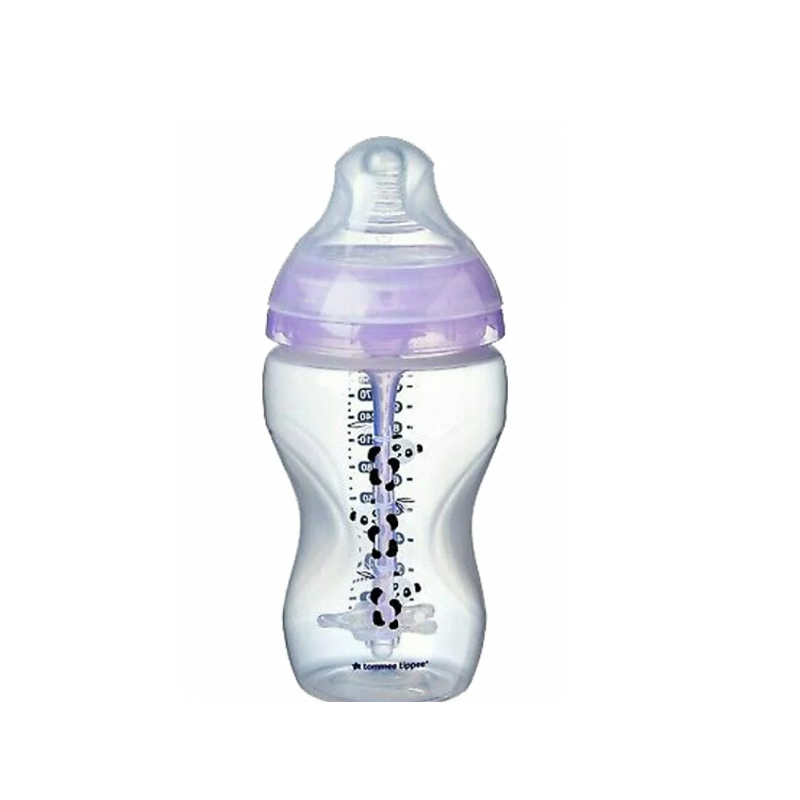 TOMMEE TIPPEE ADVANCED ANTI-COLIQUE BIBERON 3M+  Lilas Panda 340 ML