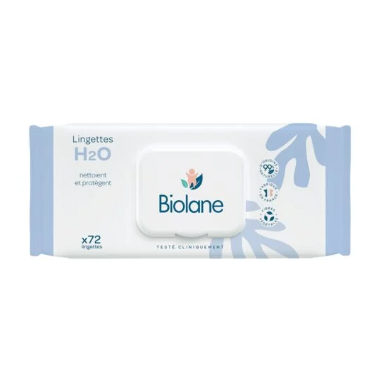 Biolane lingettes épaisses 72 lingettes