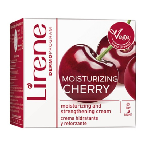 Lirene Crème Vegan Hydratante Cerise 50 gr
