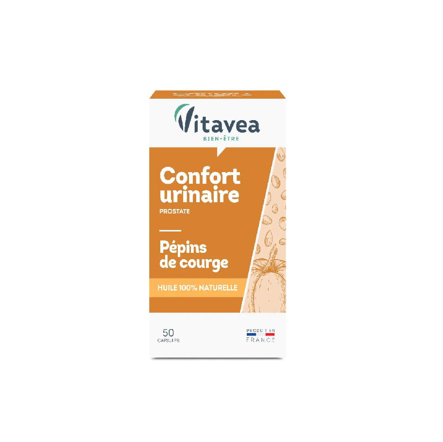Vitavea Pepins de courge Confort urinaire 50 Capsules