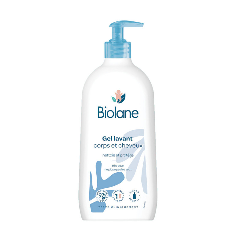 Biolane gel corps et cheveux 2 en 1 350 ML