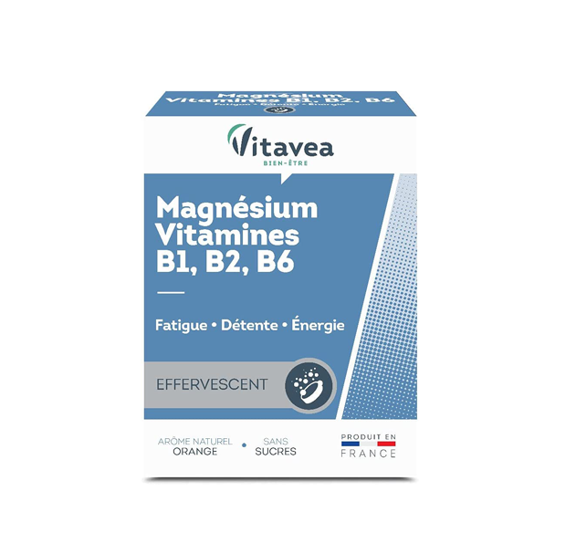 Vitarmonyl Vitavea Magnésium Vitamines B1,B2,B6 24 Comprimés